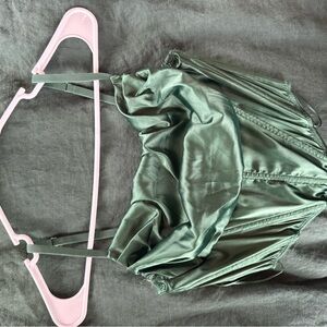 Urban Outfitters Corset Emerald Top